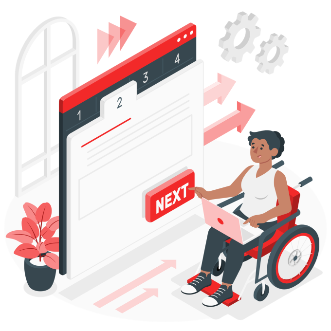 Website Accessibility Graphic | Barrierefreiheitsstärkungsgesetz (BFSG) Grafik